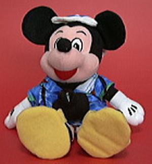 「ミッキーマウス」ぬいぐるみ（１）：ツーリスト・ミッキー