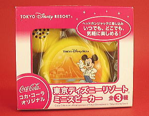 コカ・コーラ「東京ディズニーリゾート」オリジナル・ミニスピーカー：ミッキーマウス